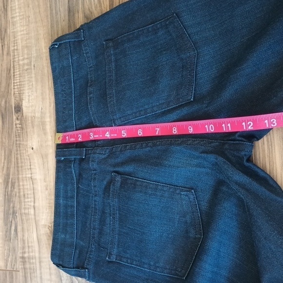 Carmar dark wash flare denim jeans size 25 in really good used condition - Picture 11 of 12